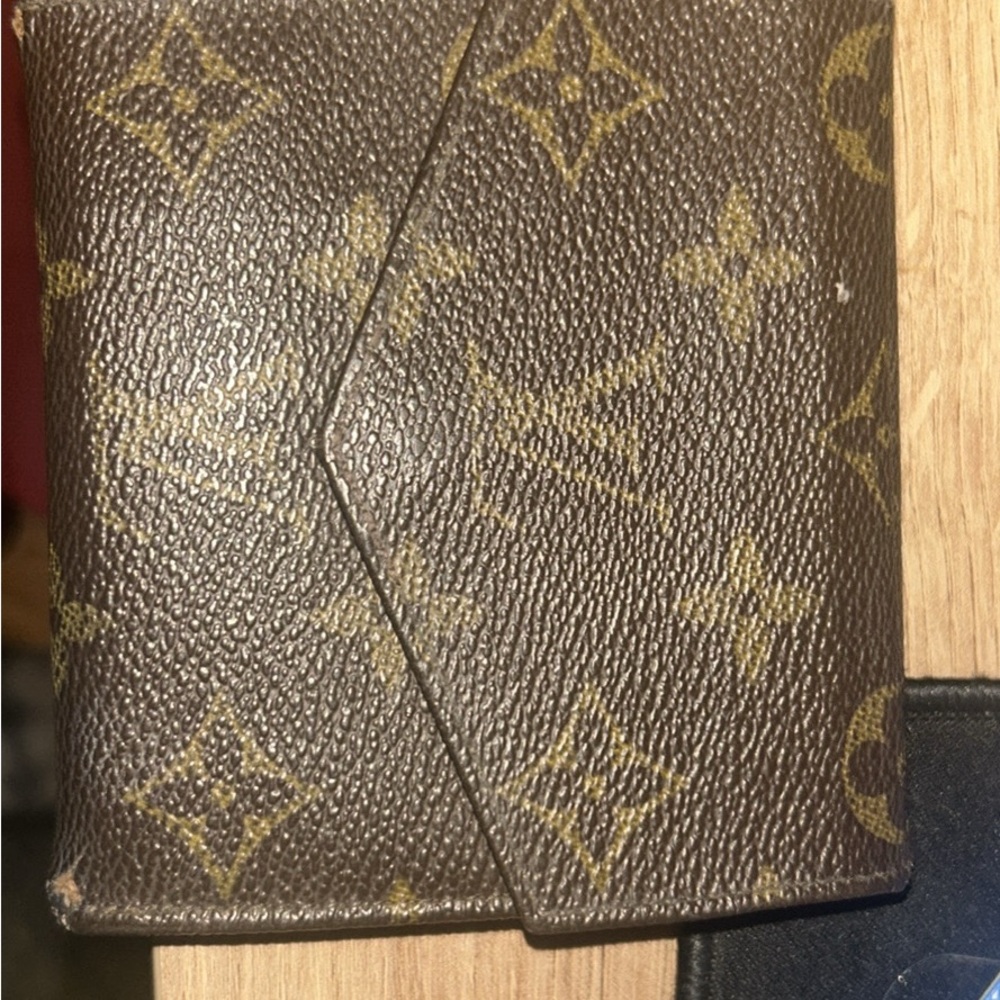 Louis Vuitton Brown and Gold Monogram Wallet